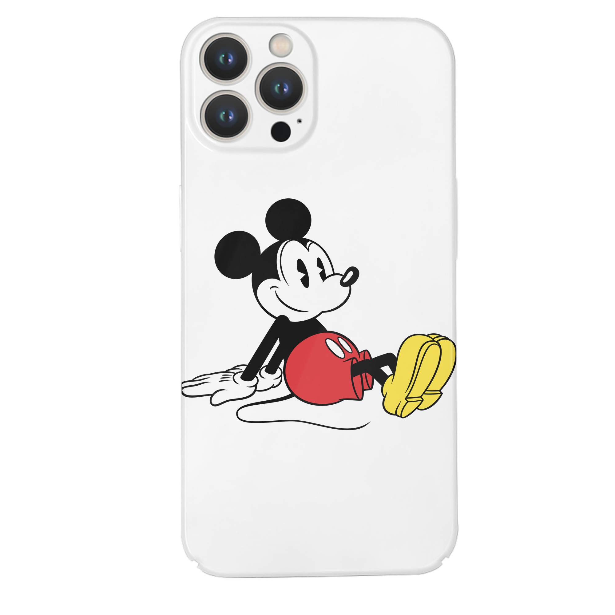 （画像用） ミッキーマウス Mickey Mouse 【iPhone 14シリーズ対応】ハードケース